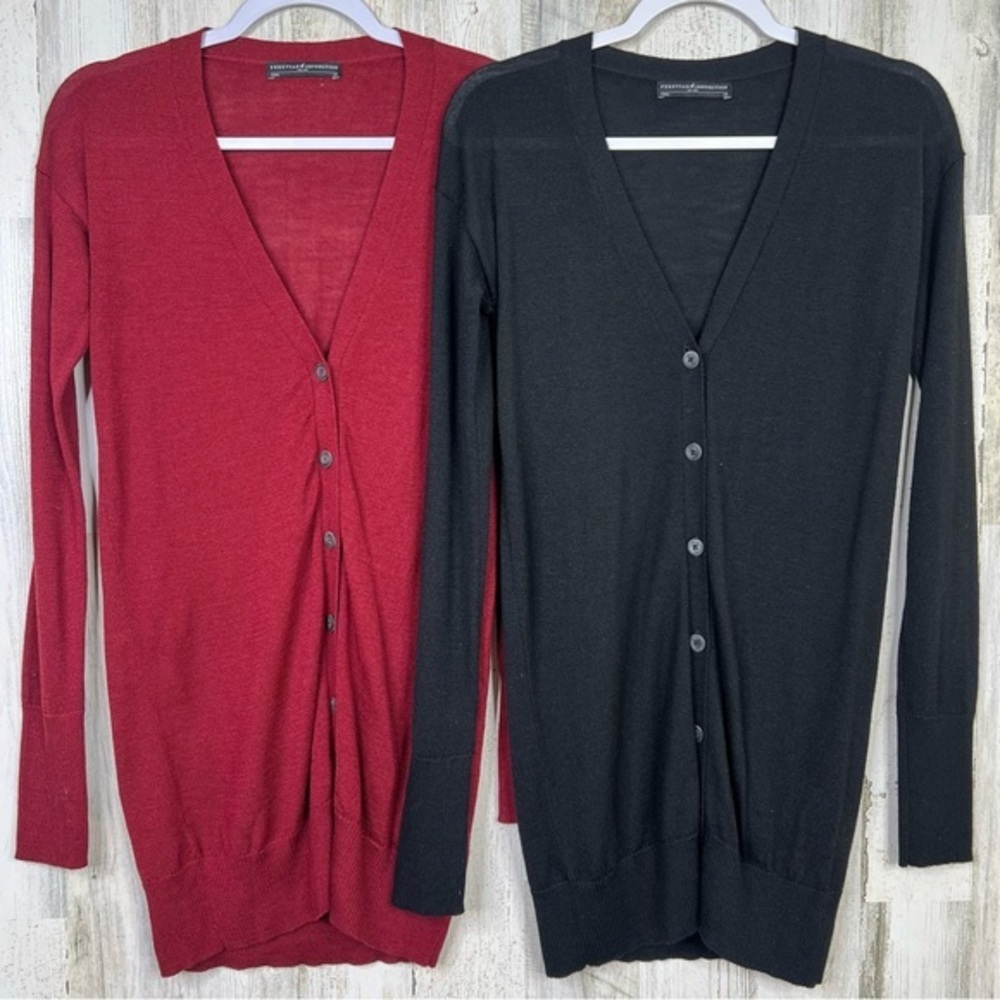 Peruvian Connection Sweater Size XS Women’s Silk‎ Wool Button Front Cadigan Top
